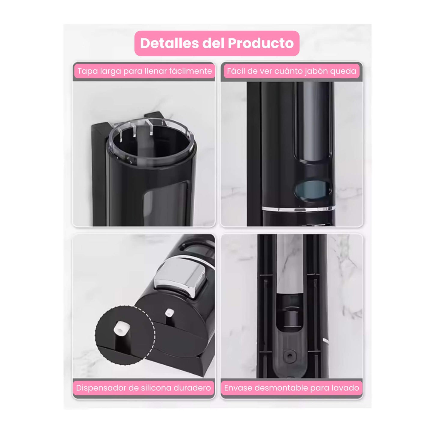 Dispensador de Jabón para Pared
