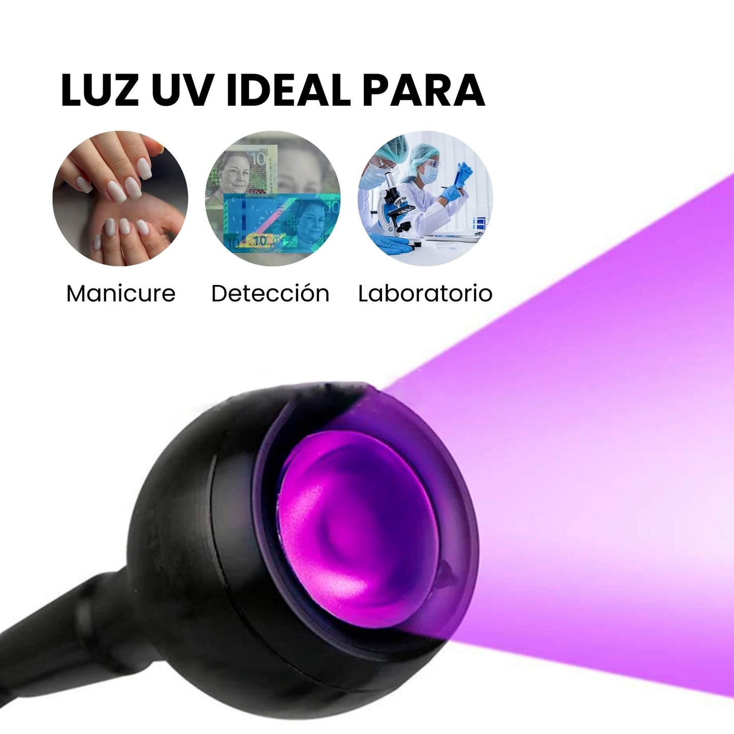 Lámpara UV con CLIP