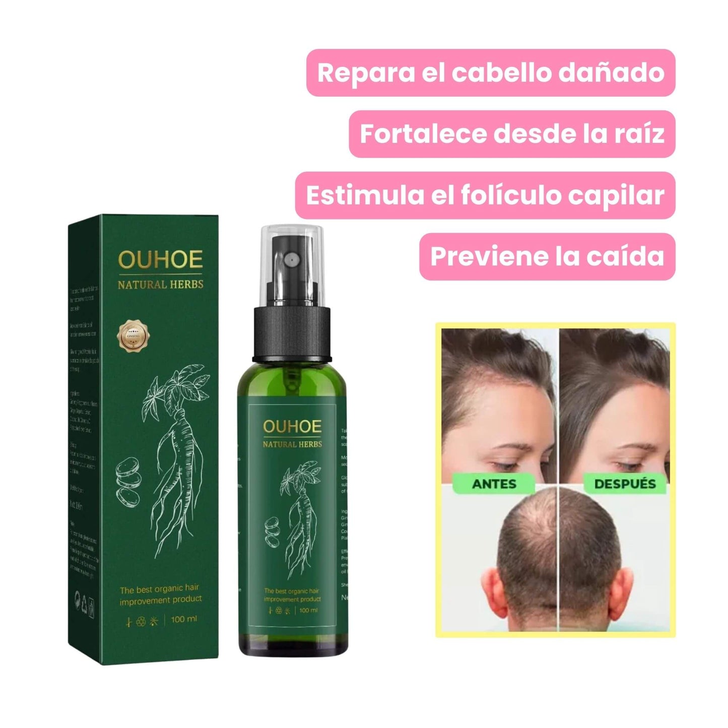 Tónico Revitalizador para Cabello