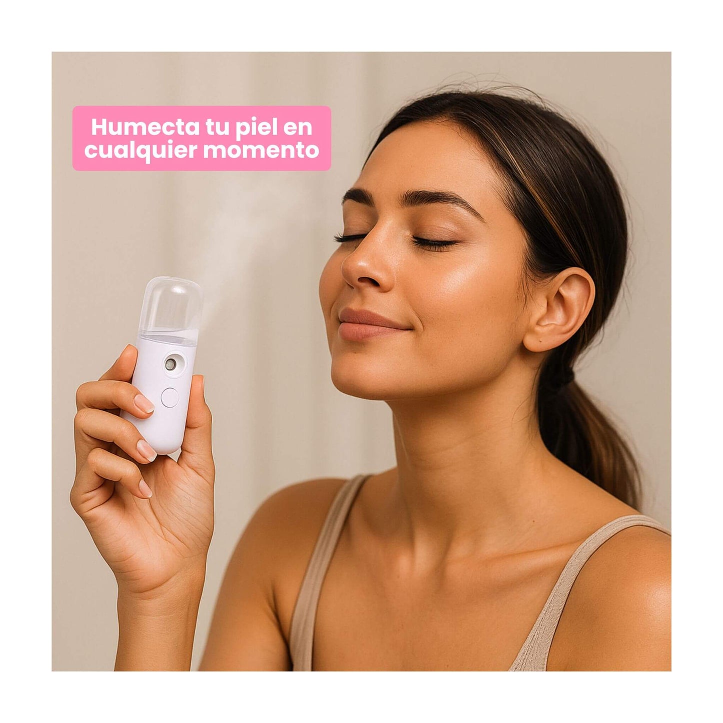 Vaporizador Facial Recargable