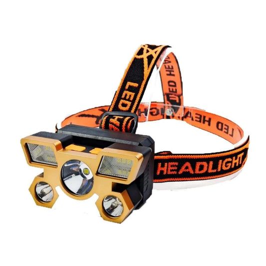 Linterna Frontal LED Recargable USB